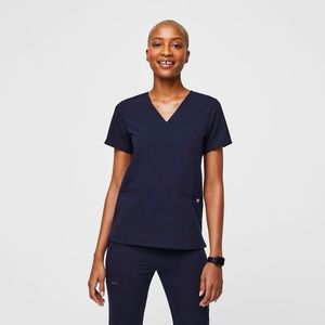 Casma Small Figs Top-CLASSIC NAVY